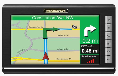 WorldNav 7000 7 Inches Portable GPS Navigator รูปที่ 1