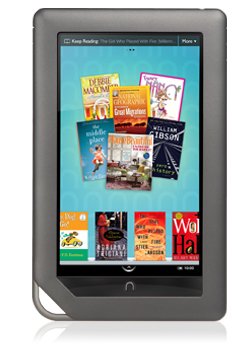 Barnes & Noble NOOK COLOR eBook Reader Tablet (WiFi Only) w/ SanDisk 1GB microSD Card รูปที่ 1