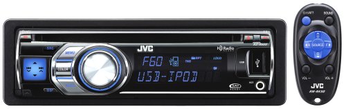 JVC KD-R600 30K Color-Illumination Single-DIN CD Receiver with Remote Control and USB 2.0 for iPod/iPhone รูปที่ 1