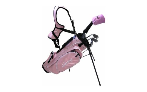 Linksman Golf 5-9 Year Old Girls Junior Golf Set w/ Stand Bag ( Linksman Golf Golf ) รูปที่ 1