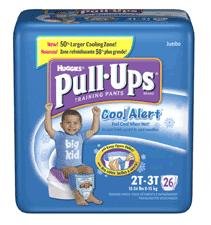 HUGGIES PULLUPS C/A BOYS 2T-3T , 21321 JUMBO COOL ALRT 18-34L รูปที่ 1