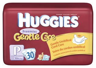 Huggies Supreme Little Snugglers, Preemies, 30-Count รูปที่ 1