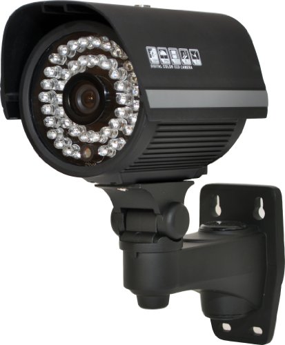 LTS LTCMR6016HB 540TVL 1/3-Inch Sony SuperHAD CCD Night Vision Camera with 42iR / 6mm Fixed Lens Black ( CCTV ) รูปที่ 1