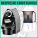 รูปย่อ Nespresso C100T Essenza Single-Serve Automatic Espresso Machine Kit with Frothing Machine รูปที่1