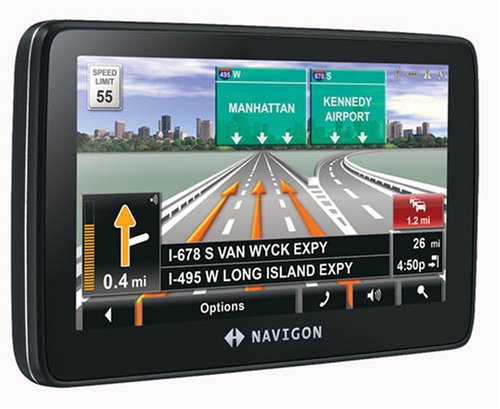 Navigon 7200T 4.3 Inches Portable GPS Navigation with Bluetooth, Text-to-Speech, and Free Traffic Alerts รูปที่ 1