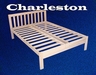 รูปย่อ Queen Size Charleston Platform Bed Frame - Solid Hardwood (Wood bed) รูปที่2