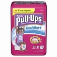 Huggies Pull-Ups Training Pants for Girls with Cool Alert, Jumbo Pack, Size 3T-4T 23 ea