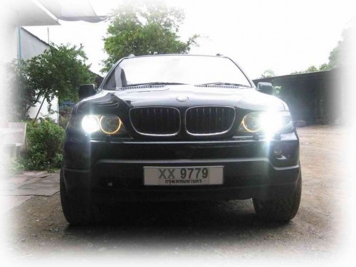 ขาย BMW X5 3.0i A/T 4WD 2002 โฉม E53 สีดำ รถบ้าน สวย รูปที่ 1