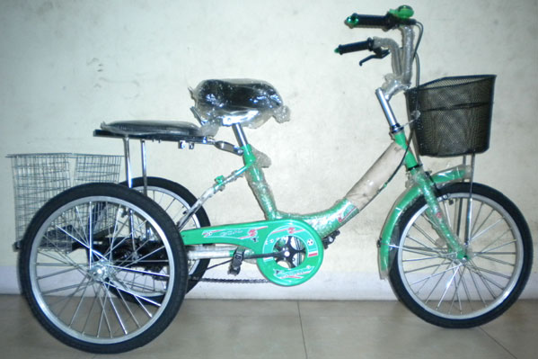 จักรยานสามล้อ จักรยาน3ล้อ  ปลีก-ส่งทั่วประเทศ สำหรับผู้สูงอายุออกกำลังกาย รูปที่ 1