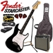 รูปย่อ Fender® Starcaster EG Black Complete Electric Guitar Pack ( Guitar Kits ) รูปที่1