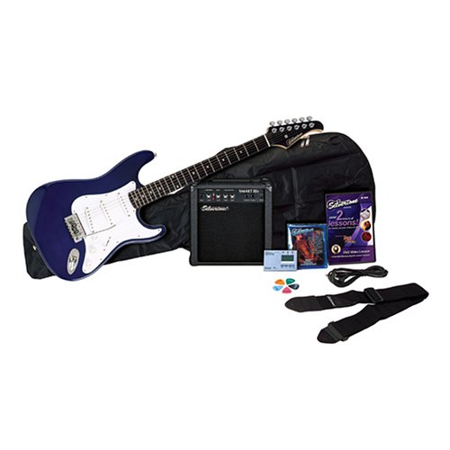 Silvertone SS11 Guitar & Amp Package, Cobalt Blue ( Silvertone guitar Kits ) ) รูปที่ 1