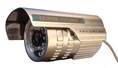 Wisecomm OC175 Weather Resistant Night Vision Color Camera - Small (Silver) ( CCTV )