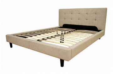 Sonata White Platform Bed  รูปที่ 1