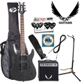 Dean Vendetta XM Transparent Black Satin (VNXM-TBKS) Electric Guitar Kit - Includes: Dean Cable, D'Addario EXL110 Strings, Planet Waves Strap, Ultra Stand, Planet Waves 12-Pick Shredder Pack, TKL Gig Bag & Dean M10 Amp. ( Guitar Kits )