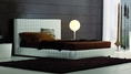 Alix Contemporary Tall Platform Bed by Rossetto 