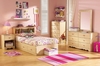 รูปย่อ Country Style Romantic Pine Finish Mates Bed  รูปที่3