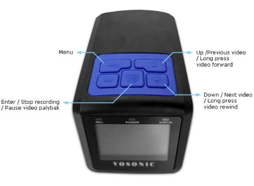 Car Dash Cam - Police Style Dashboard Color Video Camera & DVR Accident Recorder - Record Vehicle Windshield View ( CCTV ) รูปที่ 3