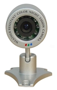 Wisecomm OC1050 Mini Night Vision Color Security Camera - Mini (Silver)
