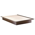 South Shore Industries Contemporary Chocolate Full Size Platform Bed 