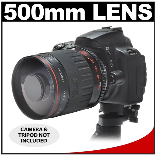 Vivitar 500mm f/8.0 Series 1 MultiCoated Mirror Lens for Sony Alpha D...