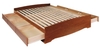 รูปย่อ Cherry Finish Queen Size Storage Bed  รูปที่1