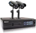 SWANN SW343-DP2 4-Channel Digital Video Recorder with 320 GB Hard Drive and 2 Cameras ( CCTV )