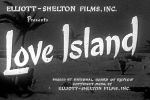 Eva Gabor on a Deserted Tropical Island in Love Island DVD (1950) Featuring Paul Valentine and Malcolm Lee Beggs DVD รูปที่ 1