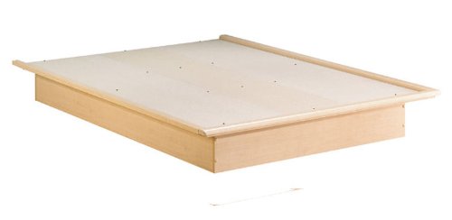 South Shore Industries Contemporary Maple Queen Size Platform Bed  รูปที่ 1