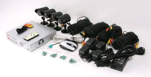 Astak DVR Security Surveillance System with 250 GB Hard Drive and 4 Weatherproof Cameras with Night Vision ( CCTV ) รูปที่ 6