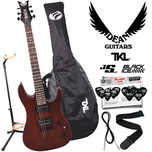 Dean Vendetta XM Satin Natural (VNXM-SN) Electric Guitar Kit with Gig Bag - Includes: SignalFlex Cable, Planet Waves Strap, Ultra Stand, Planet Waves 12 Pick Shredder Pack & TKL Gig Bag ( Guitar Kits ) รูปที่ 1