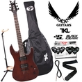 Dean Vendetta XM Satin Natural (VNXM-SN) Electric Guitar Kit with Gig Bag - Includes: SignalFlex Cable, Planet Waves Strap, Ultra Stand, Planet Waves 12 Pick Shredder Pack & TKL Gig Bag ( Guitar Kits )