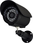 LTS LTCMR6016B-CM 480TVL 1/3-Inch Sony SuperHAD CCD Night Vision Camera with 42iR / 6mm Fixed Lens Black ( CCTV )