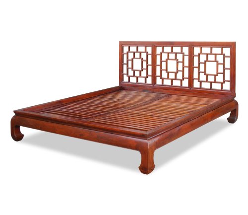 Asian Yuan-Yuan King Size Platform Bed  รูปที่ 1