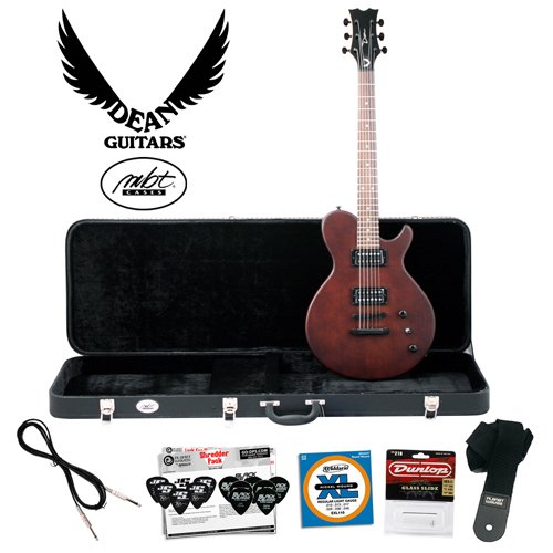 Dean EVO XM Satin Natural (VNXM-SN) Electric Guitar & MBT Guitar Case Kit - Includes: Signal Flex Guitar Cable, Planet Waves 12 Pick Shredder Pack, D'Addario Strings, Dunlop Glass Slide, Planet Waves Guitar Strap & MBT Guitar Case!  รูปที่ 1