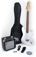 SX RST 3/4 WT Short Scale Guitar Package with Amp, Carry Bag and Instructional DVD ( Guitar Kits )