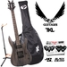 รูปย่อ Dean Vendetta XMT Transparent Black Satin (VNXMT-TBKS) Electric Guitar with Tremolo - Includes: Planet Waves 12-Pick Shredder Pack, Ultra Stand & TKL Gig Bag ( Guitar Kits ) รูปที่1