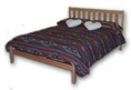 Platform Bed - Mission Oak Queen (oak bed)