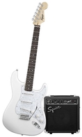 Squier by Fender Stop Dreaming-Start Playing Set: SE Special w/ Squier by Fender SP10 Amplifier, Arctic White ( Guitar Kits )