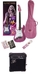 รูปย่อ SX GRE1K LH CPK + GA 1565 STCAD Left Handed Pink Extended Electric Guitar Package w/Carry Bag, Instructional DVD, Amp and Strap ( Guitar Kits ) รูปที่1