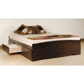 Full Size Platform Storage Bed - Prepac Furniture - EBD-5600 