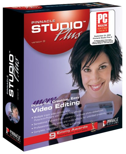 Pinnacle Studio 9 Plus - Video Editing Software [OLD VERSION]  [Pc CD-ROM] รูปที่ 1