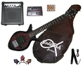 Firefish Guitar Package - Black ( Goldfish Guitars guitar Kits ) )