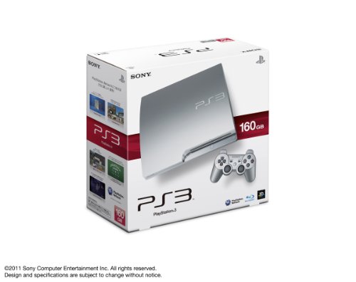 SONY PlayStation 3 HDD 160GB Console - Satin Silver (Japan Model) ( Sony PS3 Console ) รูปที่ 3
