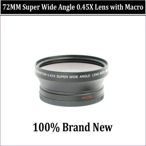 PRO HIGH DEFINTION WIDE ANGLE MACRO LENS FOR CANON WD-H72 WDH72 ( Digital Lens ) รูปที่ 1