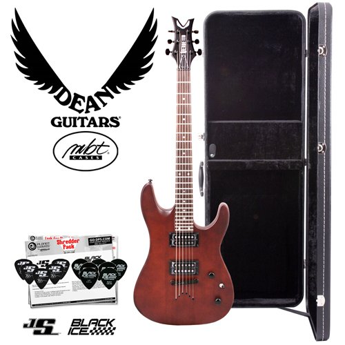 Dean Vendetta XM Satin Natural (VNXM-SN) Electric Guitar with Planet Waves 12-Pick Shredder Pack & MBT Hard Case  รูปที่ 1