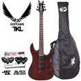 Dean Vendetta XM Satin Natural (VNXM-SN) Electric Guitar with Gig Bag - Includes: Planet Waves 12 Pick Shredder Pack & TKL 5130 Gig Bag 