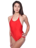 Swimsuit American Apparel Nylon Tricot Ruched Swimsuit (Type one Piece)