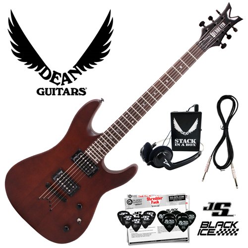 Dean Vendetta XM Satin Natural (VNXM-SN) Electric Guitar with Planet Waves 12-Pick Shredder Pack, SignFlex SF2210 Cable & Dean S-Box  รูปที่ 1