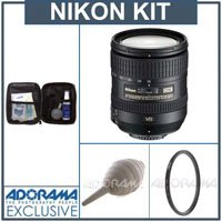 Nikon 16mm - 85mm f/3.5-5.6G AF-S DX ED (VR) Vibration Reduction Lens Kit, U.S.A. Warranty, with Tiffen 67mm UV Wide Angle Filter, Professional Lens Cleaning Kit, Adorama Hurricane Blower ( Nikon Lens ) รูปที่ 1