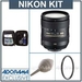 รูปย่อ Nikon 16mm - 85mm f/3.5-5.6G AF-S DX ED (VR) Vibration Reduction Lens Kit, U.S.A. Warranty, with Tiffen 67mm UV Wide Angle Filter, Professional Lens Cleaning Kit, Adorama Hurricane Blower ( Nikon Lens ) รูปที่1